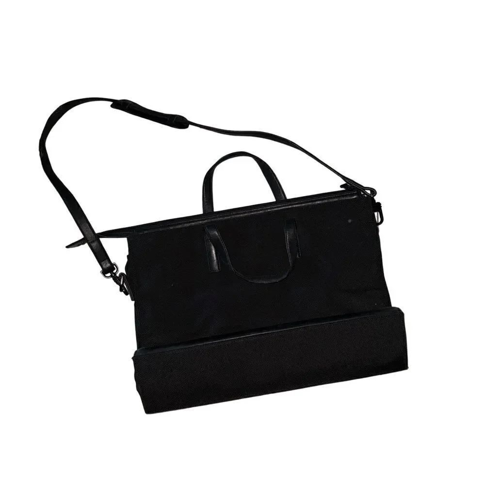 Tumi Alpha Slim Laptop Black Briefcase Ballistic Nylon